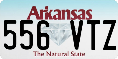 AR license plate 556VTZ