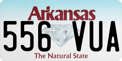 AR license plate 556VUA