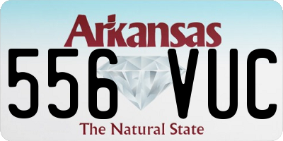 AR license plate 556VUC