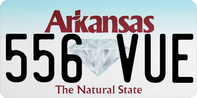AR license plate 556VUE
