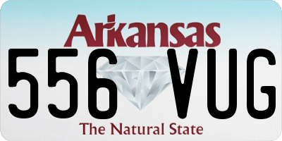 AR license plate 556VUG