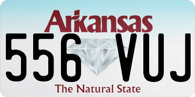 AR license plate 556VUJ