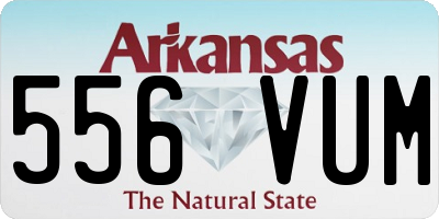 AR license plate 556VUM