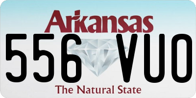 AR license plate 556VUO