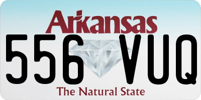 AR license plate 556VUQ