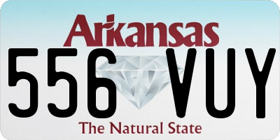 AR license plate 556VUY