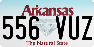 AR license plate 556VUZ