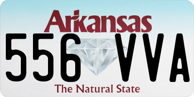 AR license plate 556VVA