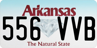 AR license plate 556VVB