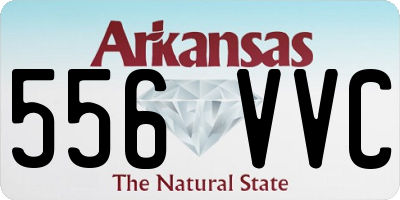 AR license plate 556VVC