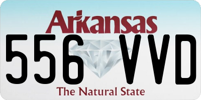 AR license plate 556VVD