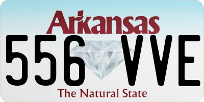 AR license plate 556VVE