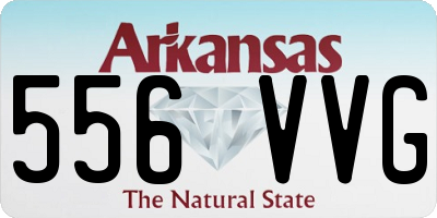 AR license plate 556VVG