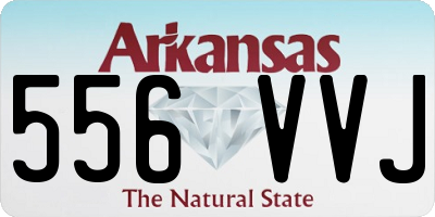 AR license plate 556VVJ