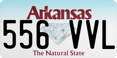 AR license plate 556VVL