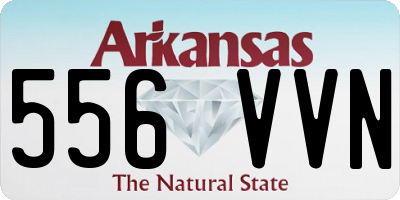 AR license plate 556VVN