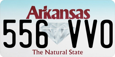 AR license plate 556VVO