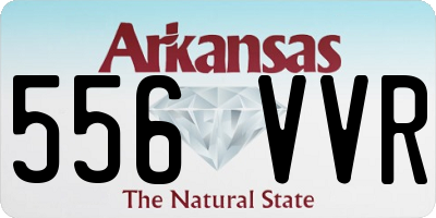 AR license plate 556VVR