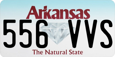 AR license plate 556VVS