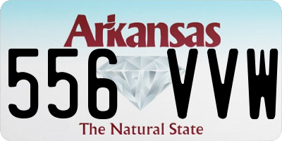 AR license plate 556VVW