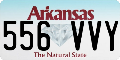 AR license plate 556VVY