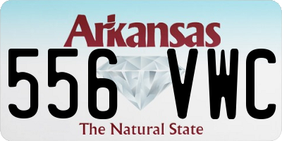 AR license plate 556VWC