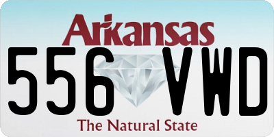 AR license plate 556VWD