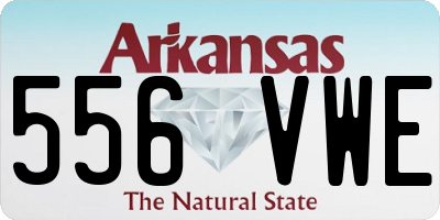 AR license plate 556VWE