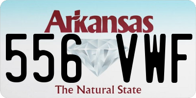 AR license plate 556VWF