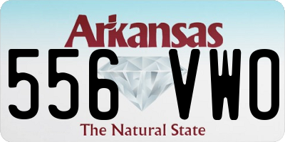 AR license plate 556VWO