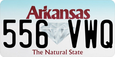 AR license plate 556VWQ