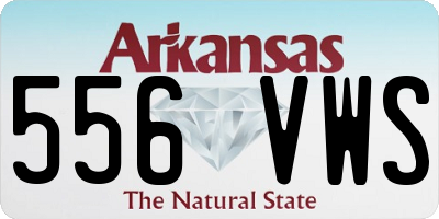 AR license plate 556VWS