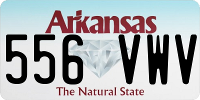 AR license plate 556VWV