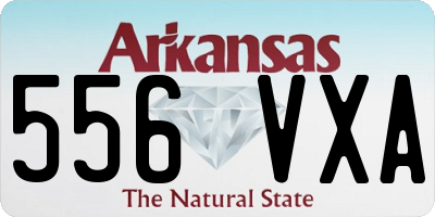 AR license plate 556VXA