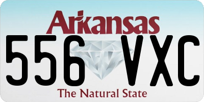 AR license plate 556VXC