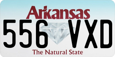 AR license plate 556VXD