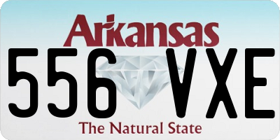 AR license plate 556VXE