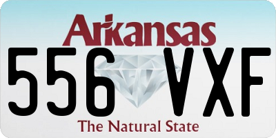 AR license plate 556VXF