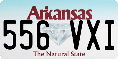 AR license plate 556VXI