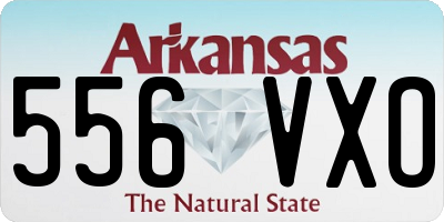 AR license plate 556VXO