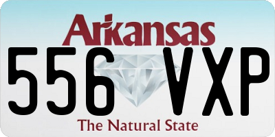 AR license plate 556VXP