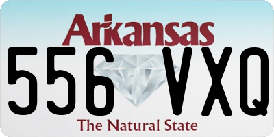 AR license plate 556VXQ