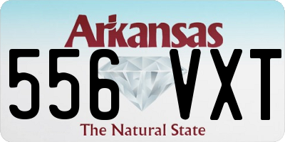 AR license plate 556VXT
