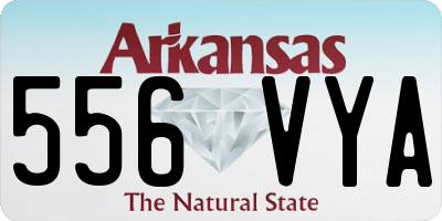 AR license plate 556VYA