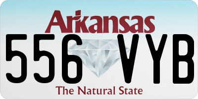 AR license plate 556VYB