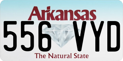 AR license plate 556VYD