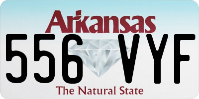 AR license plate 556VYF