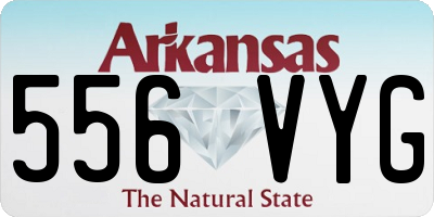AR license plate 556VYG