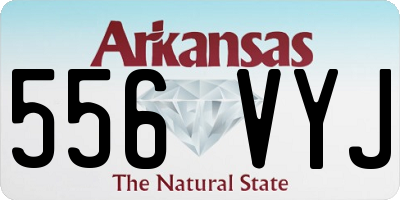 AR license plate 556VYJ