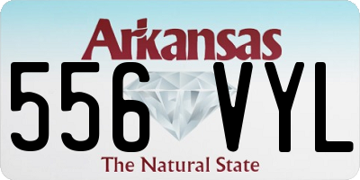 AR license plate 556VYL